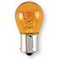 Kugellampe orange 12V 21W, Bau15s E1